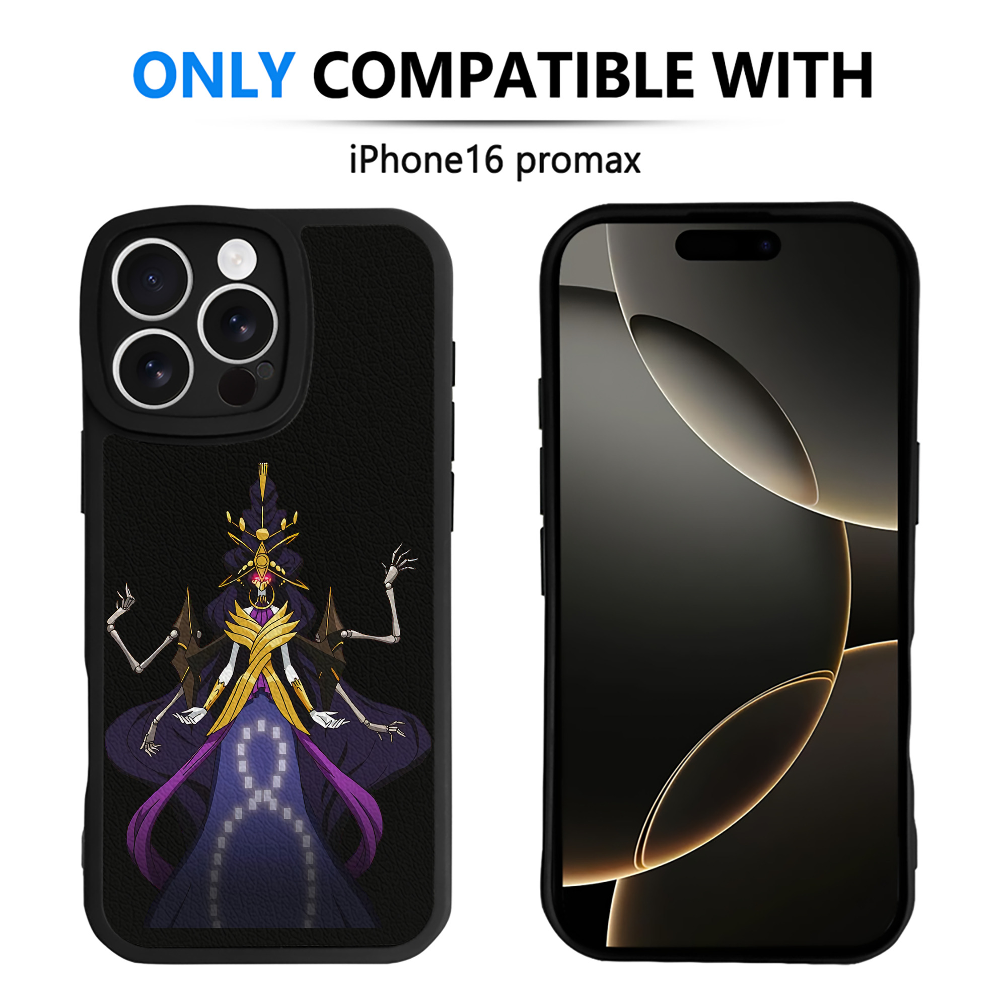 遊☆戯☆王 Yu-Gi-Oh! 【iPhone 16シリーズ対応】シリコンスマホケース（レザー調） 材質：シリコン